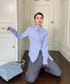 Star Button Blouse